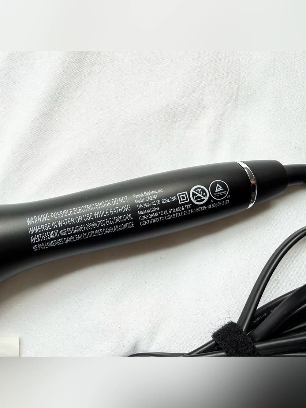 CHI 1 Inch Spin N Curl - Matte Black